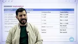 صفات المقارنة والتفضيل الصف الثامن 8️⃣