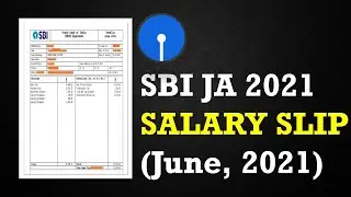 SBI CLERK 2021 LATEST SALARY SLIP(JUNE, 2021).....