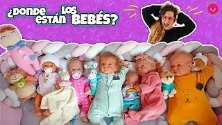 ¡Los BEBÉS no quieren dormir juntos! Anuk, Lindea, Ben, Leo, Carlitos, Neala y Darwin
