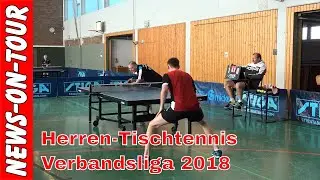 TT-VL 1-2 Fabian Grothe vs Manfred Nieswand | TTC Schwalbe Bergneustadt Tischtennis 14.01.2018