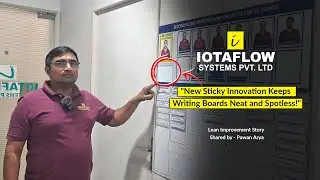 Goodbye Ink Stains &ndash; Board Cleaning Now Quick and Clean | IOTAFLOW | #leanmanufacturing #leaninindia