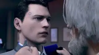 Detroit Become Human. Who fell first? #detroitbecomehuman #hankanderson #hankcon #rk800 #hannor