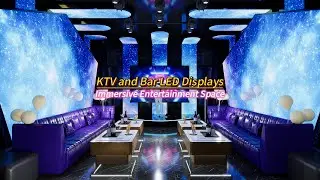 Indoor LED screen for KTV and Bar club【LCF】