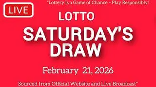 The National Lottery Lotto Draw Live results from Saturday 21 Feb 2026 | tonight lotto