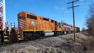 M338 chase to Dubuque & BNSF Aurora Sub Action in Iowa (READ DESCRIPTION) 