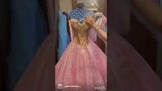 Making a Barbie nutcracker inspired dress! 💖 #shorts #sewing #barbie #diy