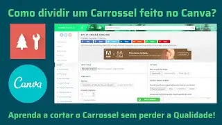 Como Cortar Post Carrossel feito Canva? Use o site PineTools!