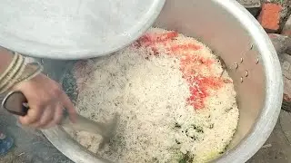 6 KG Chawal Recipe | बड़ी दावत के लिए चावल बनाने का आसान तरीका | pulao recipe hindi। pulao | 