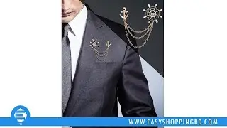 Anchor Brooch Pin For Men in Bangladesh | Easy Shopping BD