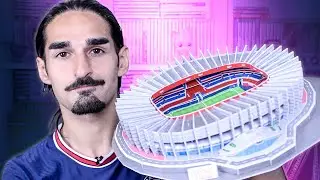MAQUETTE du PARC DES PRINCES (Puzzle 3D de stade de football)