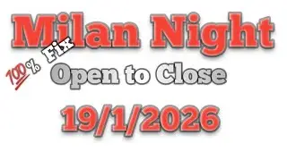Milan Night 19/1/2026