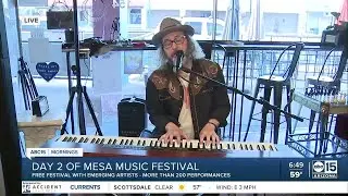 Mesa Music Festival providing free entertainment through the weekend