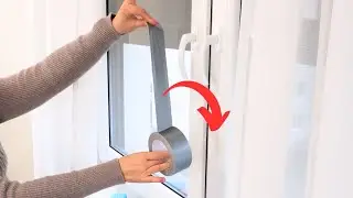Insert it into the window frame and reduce your bills this winter