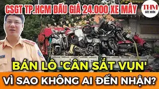 CSGT Bán Lô 24.000 Xe Máy Vi Phạm Nằm 'Chất Đống' Ở TP.HCM: Vì Sao Không Ai Đến Nhận? I GÓC NHÌN THM