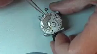 Dissamblement of Omega De Ville Watch movement, by Rudell the Jewellers in Birmingham