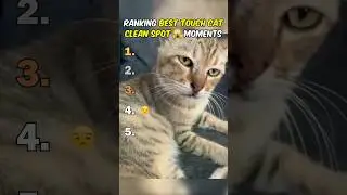 Ranking Best Touching Cats Cleaning Spot Moments