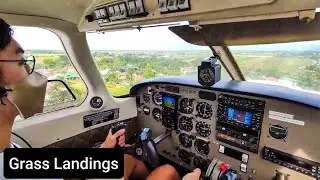 Finally Landing on Grass Again | Piper Archer III