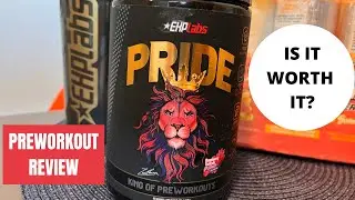 FIRST TIME TRYING PREWORKOUT| EHP LABS PRIDE REVIEW | SUPPLEMENT UNBOXING | + mini workout vlog