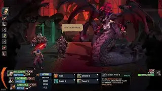 Battle Chasers Nightwar- Final boss C'Drall