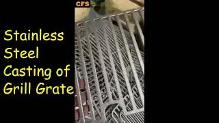 Cast Stainless Steel Grill Grate
