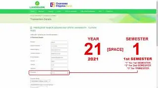 PRMSU Online Payment - LBP