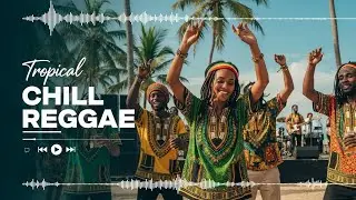 Hawaiian Relaxing Music Soft Ukulele Reggae Songs on the Peaceful Beach