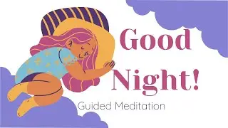 Deep Sleep Music for Insomnia 45 Minutes I Guided Meditation, Female Voice, Healing