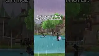 have you ever seen lightning hit the commons? #wizard101