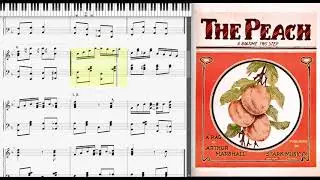 The Peach by Arthur Marshall (1908, Ragtime piano)