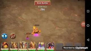 Castle Clash Boss 5 Scatter Team