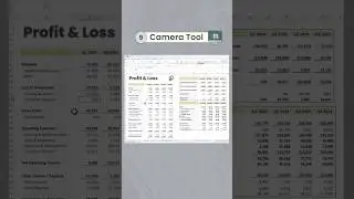 Excel's Camera Tool is SO COOL