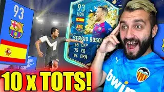 ПОЙМАЛ 10 TOTS КАРТОЧЕК В НОВОЙ РУБРИКЕ!