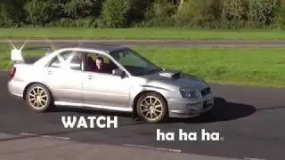 Subaru Impreza WRX STi with Blitz Nur Spec R Launch