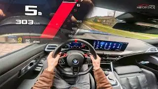 BMW M3 Competition G80 2025 [3.0 530HP] POV Test Drive 4K