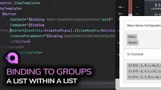 016. Avalonia UI - Binding To Grouped Collections