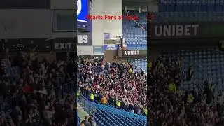 Hearts Fans at Ibrox #football #fypシ゚viral #fyp #rangers #hmfc #spfl25 #ibrox #watp #shorts
