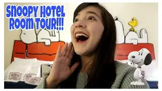 Snoopy Room & Tuck in! Knott's Berry Farm Hotel Room Tour Tuesday Tidbits
