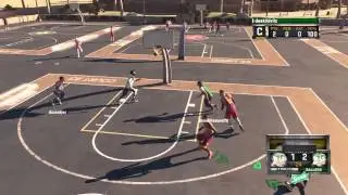 Deep 3-Point shot from the park
