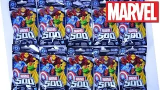MARVEL 500 - Серия 4 (10 скрытых пакетов)