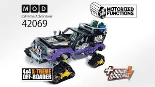 42069 Extreme Adventure RC MOD for Power Function Mortors