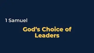 1 Samuel Explained in Minutes: Kings, Prophets, and God&rsquo;s Guidance