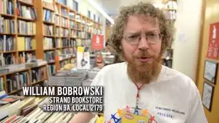 UAW Members Are At NYC's Greatest Bookstore - Strand