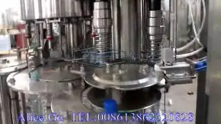 CGF8-8-3 Auto 3 in 1 bottle washing filling capping machine for PET bottle water