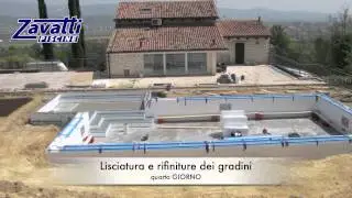 come costruire una piscina a sfioro senza vasca di compenso