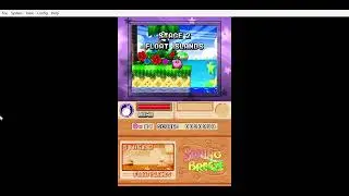 Kirby super star ultra part 1 spring breeze (played on melon ds emulator)