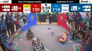 Qualification 47 | DECODE | 2025 China FTC Hangzhou Qualifier
