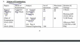 SSC JE Junior Engineer Recruitment 2017 Scheme of Examination|| SSC JE  EXAM PATTERN 2017
