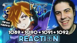 EGGHEAD ISLAND BEGINS! 🥚 - One Piece | Episodes 1089 - 1092 Reaction