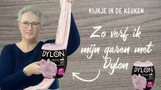 Simpel zelf garen verven doe je zo! Deel II - Dylon Textielverf #keepitsimplehaken