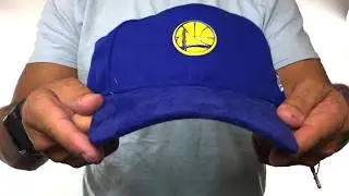 Warriors '2017 NBA ONCOURT DRAFT STRAPBACK' Royal Hat by New Era